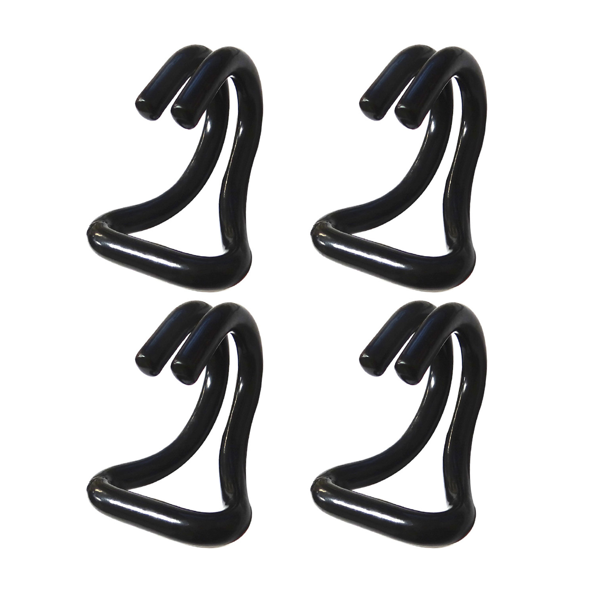 Snap-Loc E-Track Strap Slip-On Hook Adapter - 4 Pcs, 1467-Lb. Working Load, Model# SLAHI4